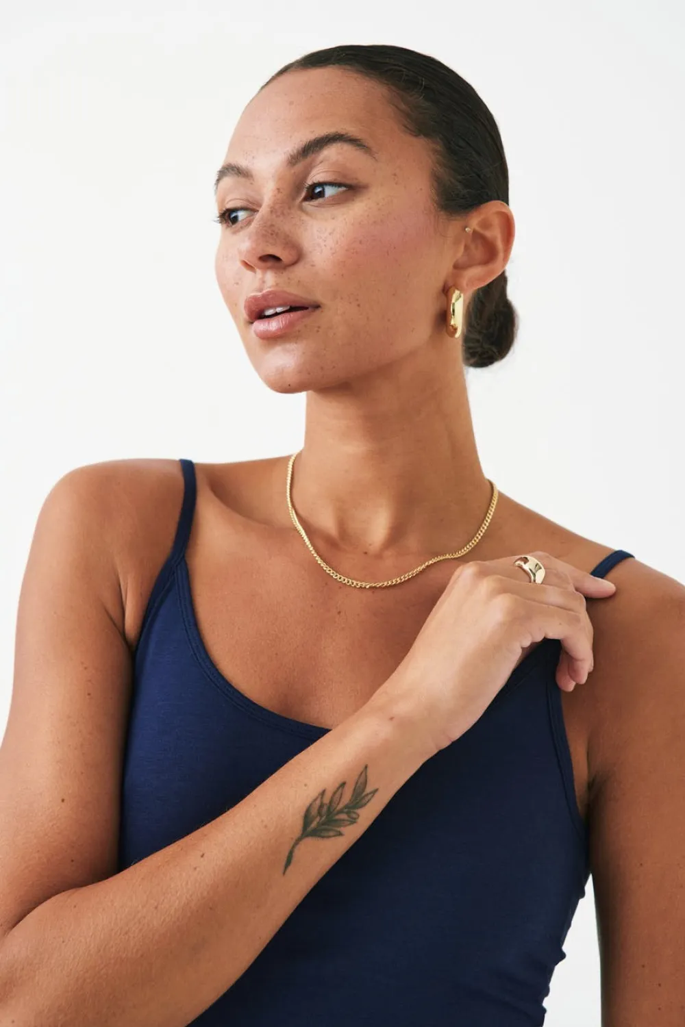 Gina Tricot Baic trap inget Blå Discount