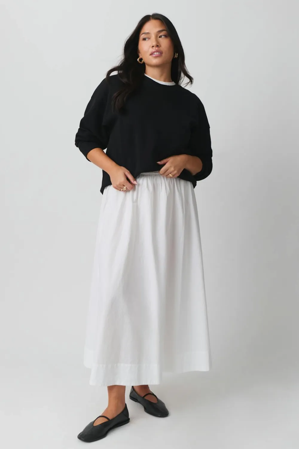 Gina Tricot Baic weater Svart Outlet