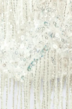 Gina Tricot Beaded bag Grå Outlet
