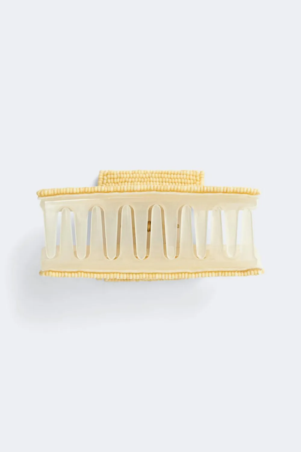 Gina Tricot Beaded hair clip Gul Online
