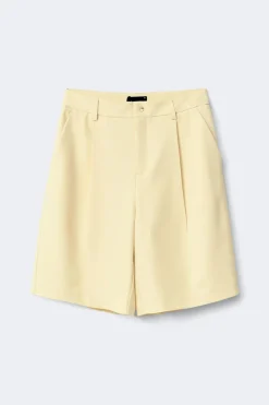 Gina Tricot Bermuda shorts Gul Discount