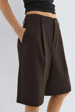 Gina Tricot Bermuda shorts Brun New
