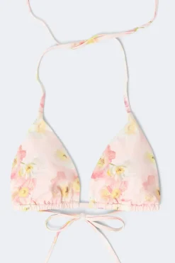 Gina Tricot Bikini triange top Rosa Outlet