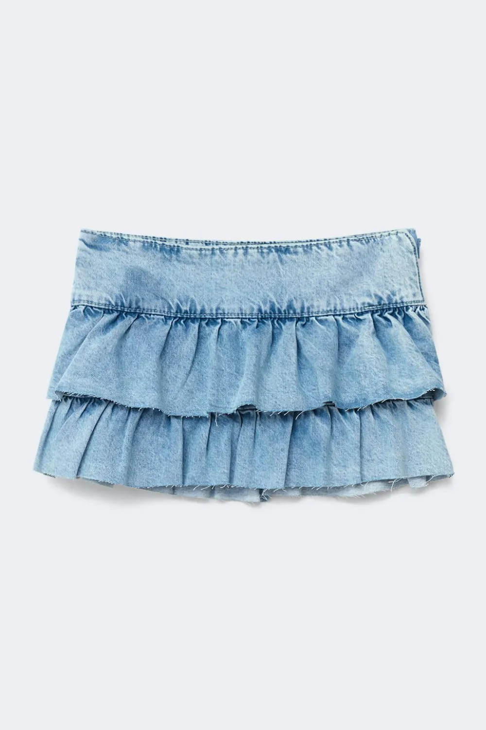 Gina Tricot 14+ buebabe deni kirt Blå