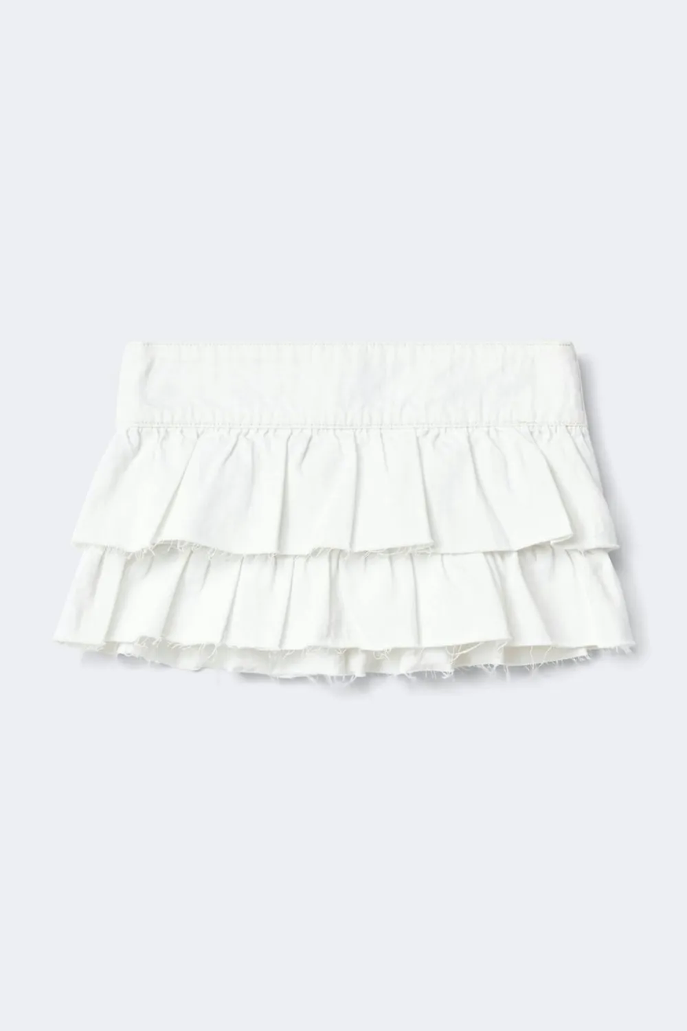 Gina Tricot 14+ buebabe deni kirt Hvit Online