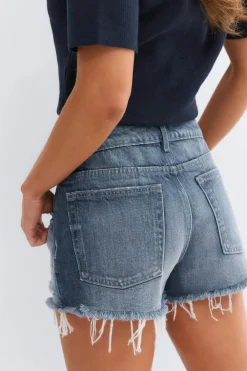 Gina Tricot Blue crush denim shorts Blå