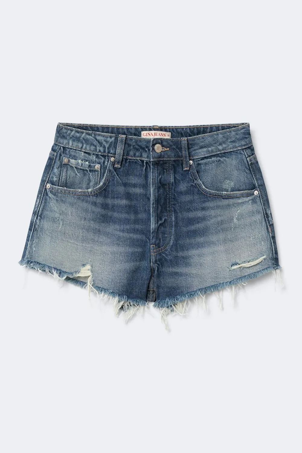 Gina Tricot Blue crush denim shorts Blå