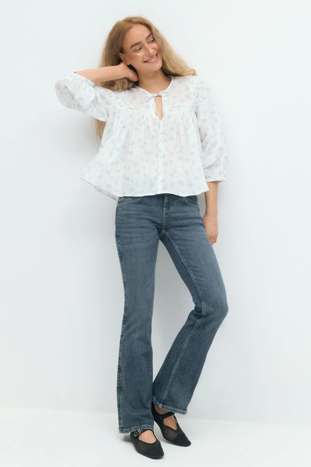 Gina Tricot Boho boue Blå