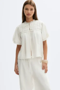 Gina Tricot Boho boue Hvit Online