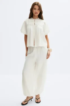 Gina Tricot Boho boue Hvit Online