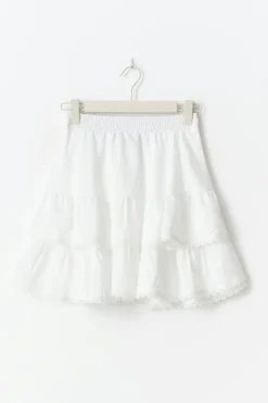 Gina Tricot Boho ini kirt Hvit Hot