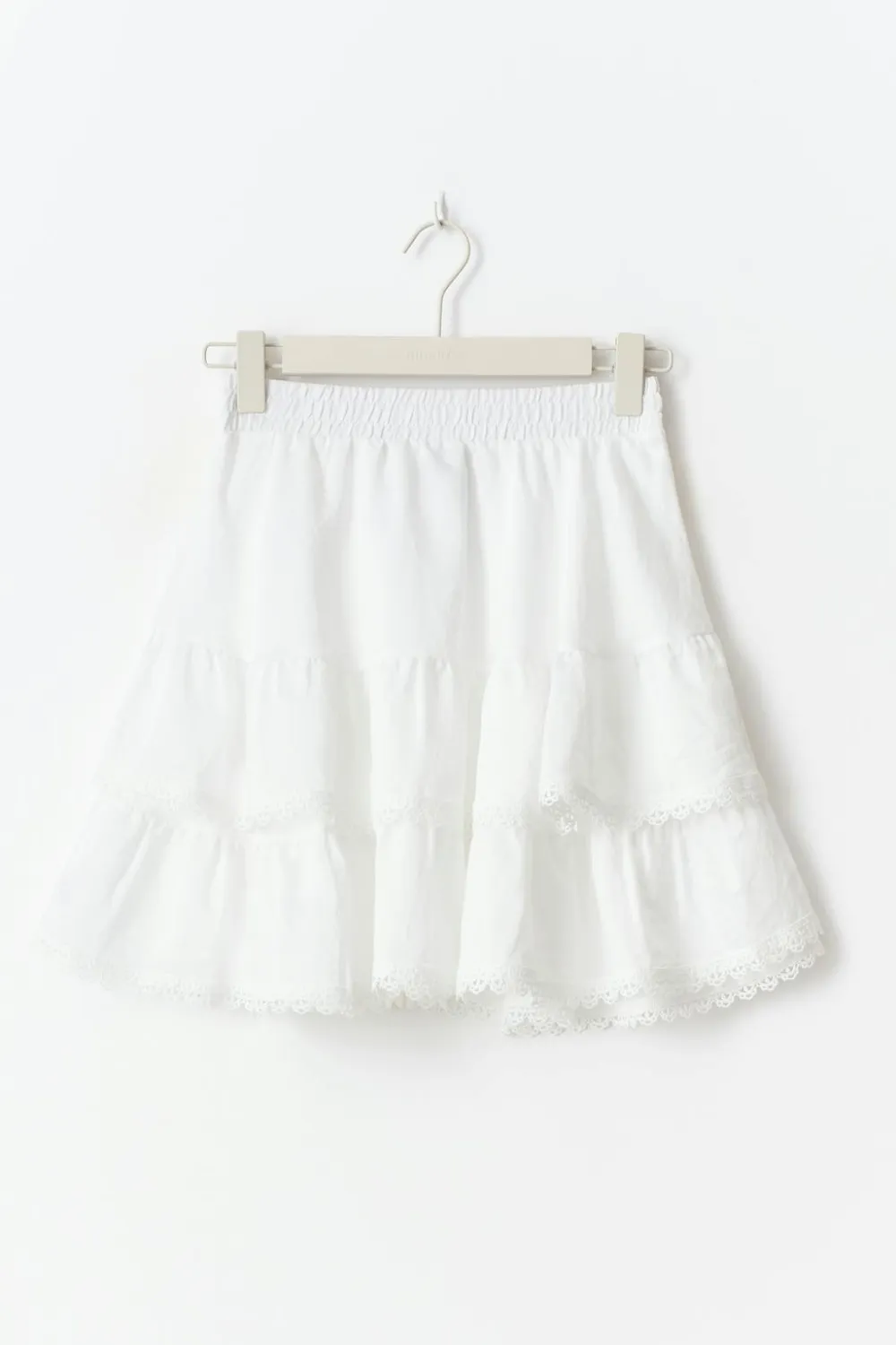 Gina Tricot Boho ini kirt Hvit Hot