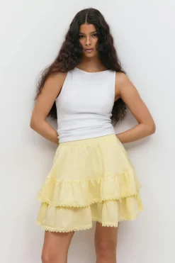Gina Tricot Boho ini kirt Gul Online