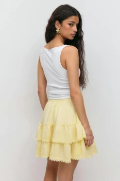 Gina Tricot Boho ini kirt Gul Online