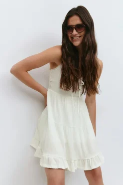 Gina Tricot Boho trap dre Hvit Outlet
