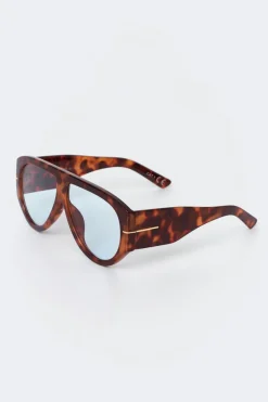 Gina Tricot Bold aviator sunglasses Brun Outlet