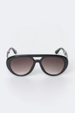 Gina Tricot Bold aviator sunglasses Svart Outlet