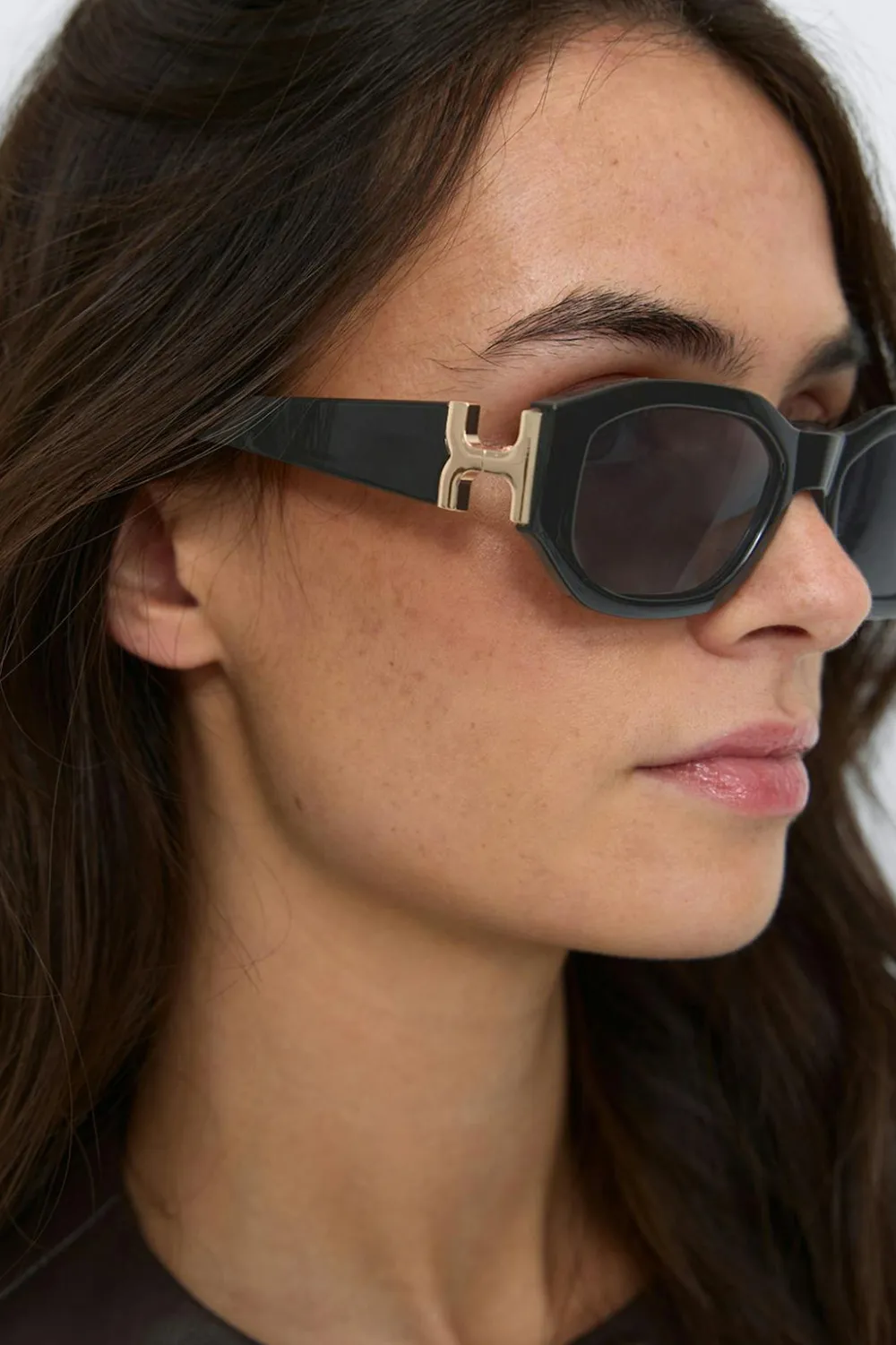 Gina Tricot Bold sunglasses Svart New