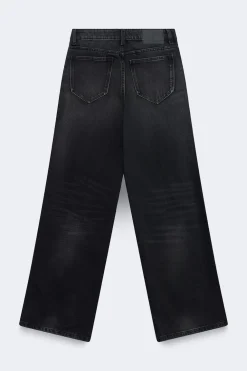 Gina Tricot Boss bby wide petite jeans Svart Sale