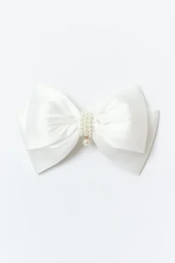 Gina Tricot Bow hair clip Hvit Sale