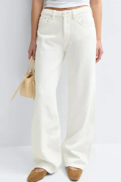Gina Tricot Boyfriend jeans Hvit