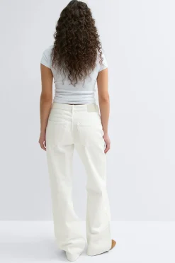 Gina Tricot Boyfriend jeans Hvit