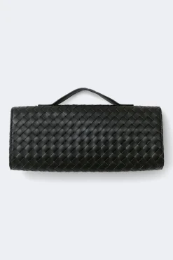 Gina Tricot Braided clutch bag Svart Outlet