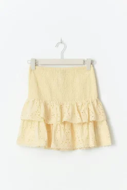 Gina Tricot Broderie angaie ini kirt Gul Discount