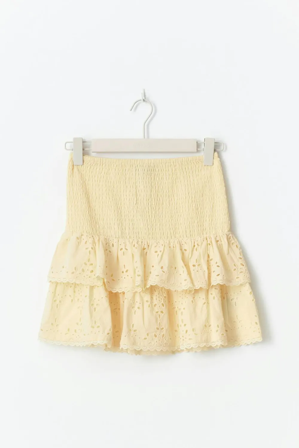 Gina Tricot Broderie angaie ini kirt Gul Discount