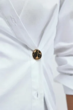 Gina Tricot Brooch Gull New