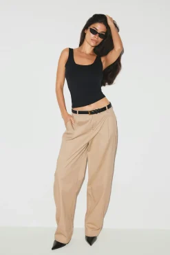 Gina Tricot Buit-in bra tank Svart Online