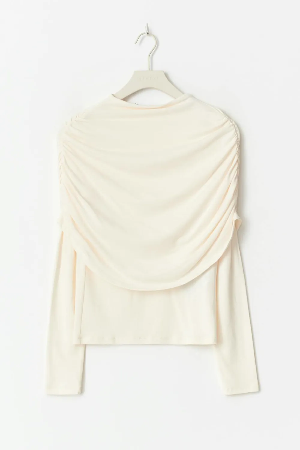Gina Tricot Cape top Hvit