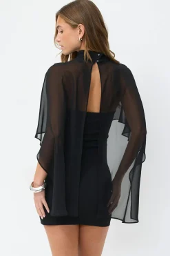 Gina Tricot Cape tube dre Svart Online