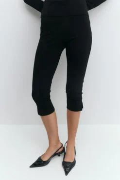 Gina Tricot Capri egging Svart