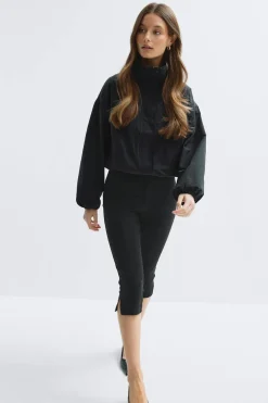 Gina Tricot Capri trousers Svart Online