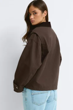 Gina Tricot Cargo jacket Brun Online