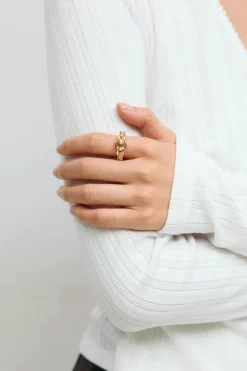 Gina Tricot Chain ring Gull Outlet