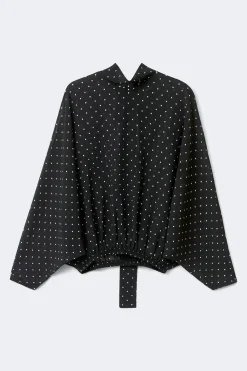 Gina Tricot Chiffon boue Svart