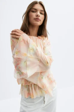 Gina Tricot Chiffon boue Rosa Best