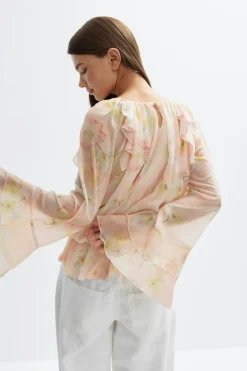 Gina Tricot Chiffon boue Rosa Best
