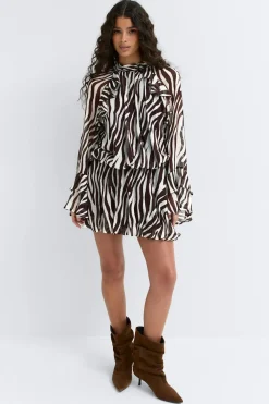 Gina Tricot Chiffon dre Brun Hot