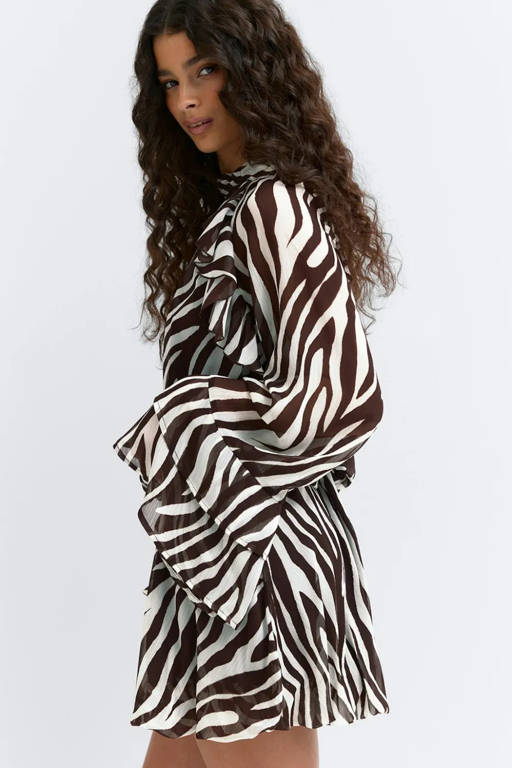 Gina Tricot Chiffon dre Brun Hot