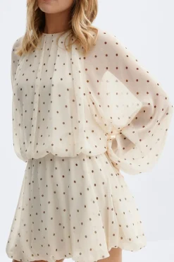 Gina Tricot Chiffon dre Hvit Online