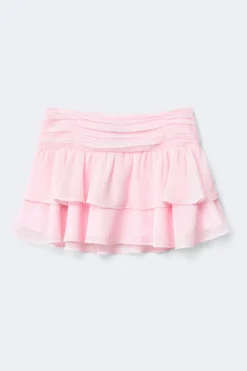 Gina Tricot 14+ chiffon kirt Rosa Online