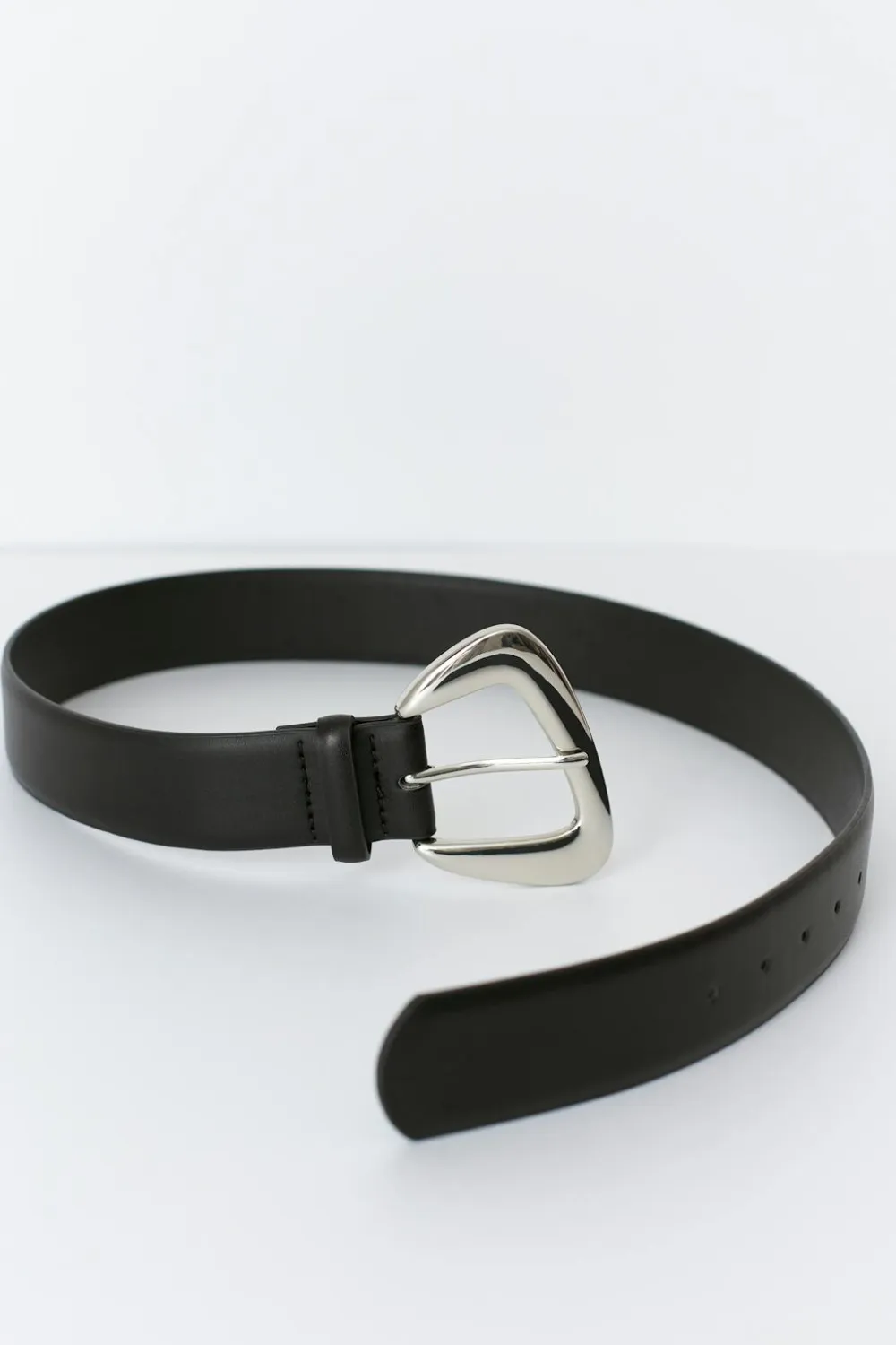 Gina Tricot Chunky buckel belt Svart Outlet