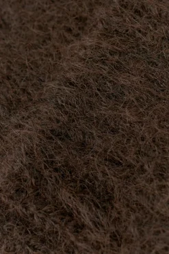 Gina Tricot Chunky hairy beanie Brun Online