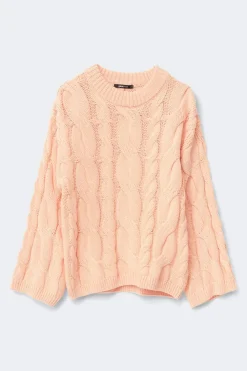 Gina Tricot Chunky knitted cabe weater Oransje Outlet