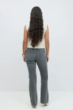 Gina Tricot Classic boot jeans Grå Hot