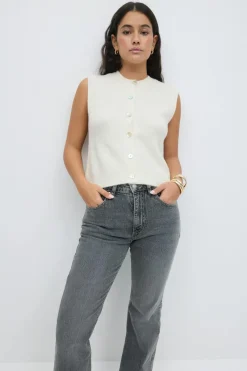 Gina Tricot Classic boot jeans Grå Hot