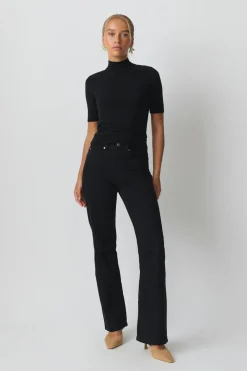 Gina Tricot Classic boot jeans Svart Outlet